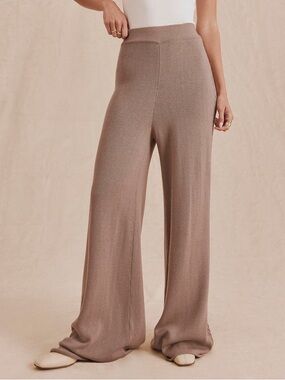 Splendid Wide Leg Knitted Pants